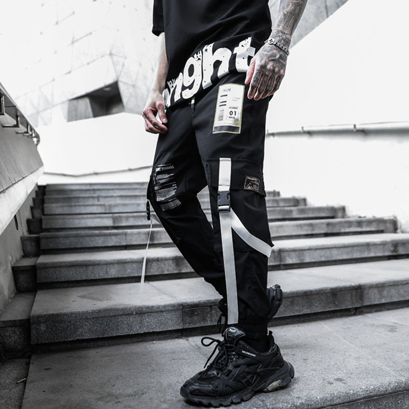 🕸️ ShadowThread Web Cargo Pants – Loose, Loud, Legendary